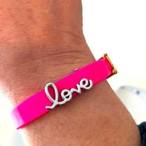 KEEP Collective Silver “love” Script Charm